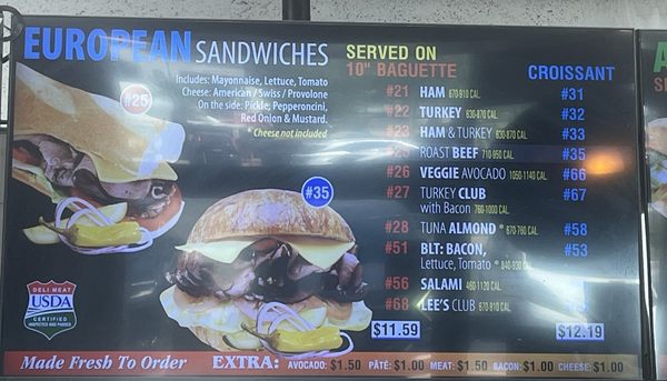 Menu photo 1 Lee's Sandwiches Riverside, CA Menu photo 1 Lee's Sandwiches Riverside, CA