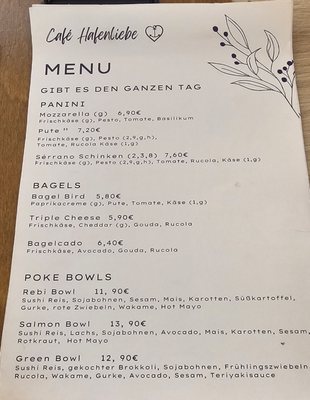 Menu photo 2 Café Hafenliebe Hamburg, HH