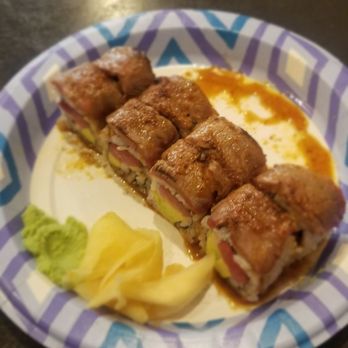 Mr.Sushi - The guilt-ridden Cowboy Roll - Sushi Bars Near Me - Las Vegas, Nevada Mr.Sushi - The guilt-ridden Cowboy Roll - Sushi Bars Near Me - Las Vegas, Nevada