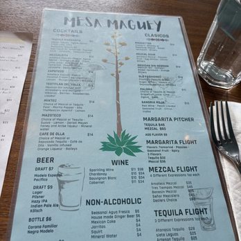 Mesa Maguey - menu - Tacos Near Me - Oakland, California Mesa Maguey - menu - Tacos Near Me - Oakland, California