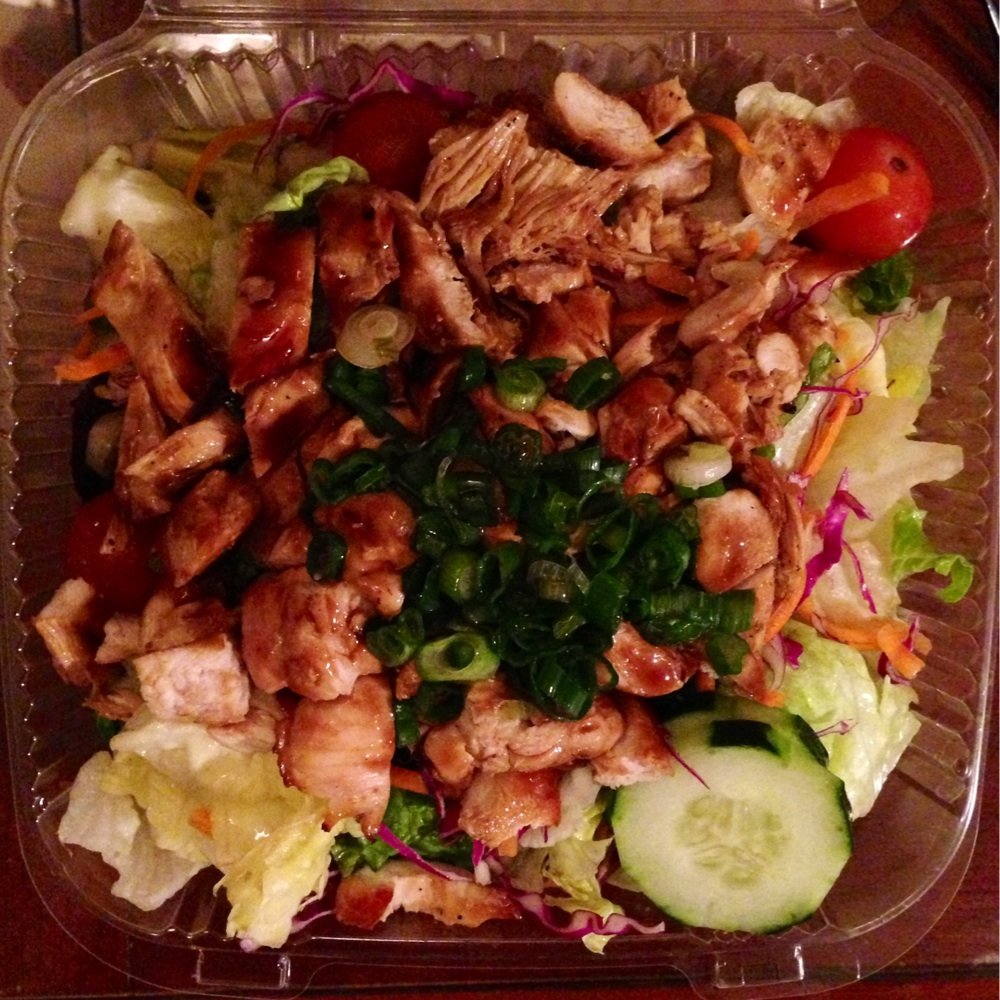 WaBa Grill - #5 Chicken Salad Plate - Fast Food Near Me - Torrance, California