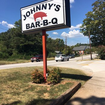 Johnny's Barbeque - Sign - Barbeque Near Me - Gainesville, Georgia