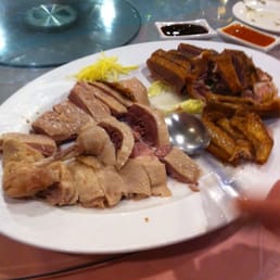 Two goose smoked and steamed