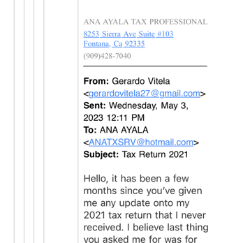 Ayala Financial Services - Tax Services Near Me - Fontana, California