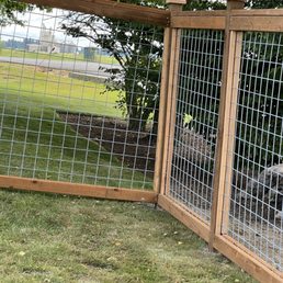 Hog-wire fence Hog-wire fence