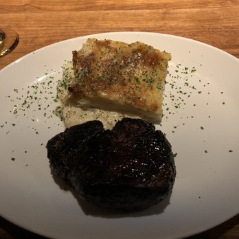 Stoney River - Coffee cured Filet with Au-Gratin potatoes. - Steakhouses Near Me - Chesterfield, Missouri