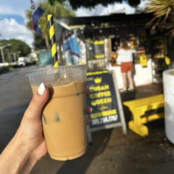 Cuban Coffee Queen Waterfront - Cuban Small Iced Coffee - Coffee & Tea Near Me - Key West, Florida