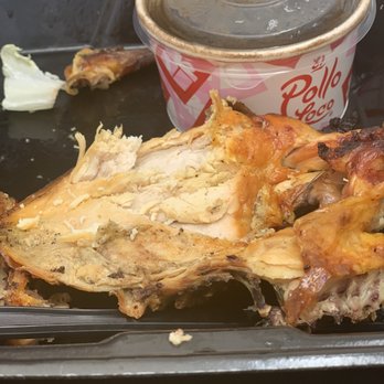 El Pollo Loco - Driest chicken. This is how it came. Wish we had time to go back and get our money back. It wasn't cheap or satisfying. - Fast Food Near Me - Escondido, California El Pollo Loco - Driest chicken. This is how it came. Wish we had time to go back and get our money back. It wasn't cheap or satisfying. - Fast Food Near Me - Escondido, California