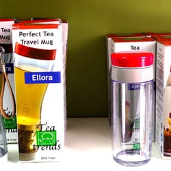 Tea Affair - Individual brew travel mugs.