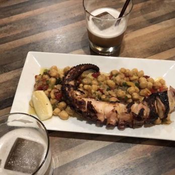 Bistro Twenty 4 - Charred Octopus Appetizer - Bars Near Me - Plainville, Connecticut