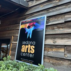 Sedona Arts Center - Sedona Art Center sign