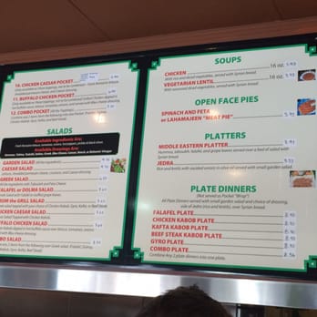 East Side Pockets - Menu - Middle Eastern Near Me - Providence, Rhode Island