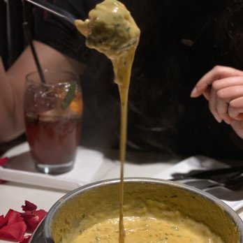The Melting Pot - Cheese Pull - Fondue Near Me - Pittsburgh, Pennsylvania The Melting Pot - Cheese Pull - Fondue Near Me - Pittsburgh, Pennsylvania