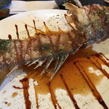 Wasabi Bistro - Fried fish bone from the sashimi - Japanese Near Me - Livermore, California