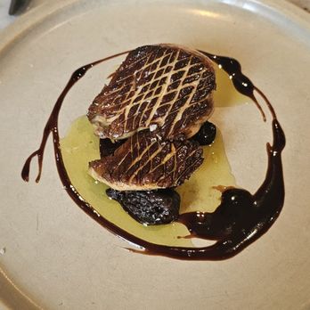 The Cooks' House - Foie gras with figs and cherries - New American Near Me - Traverse City, Michigan