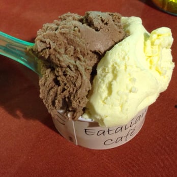 Eatalian - Bacio & Passion Fruit (chocolate w/ macadamia) - Italian Near Me - Gardena, California Eatalian - Bacio & Passion Fruit (chocolate w/ macadamia) - Italian Near Me - Gardena, California