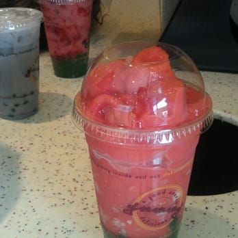Tastea - Strawberry lychee with honey boba (gigantic size, $4) - Juice Bars & Smoothies Near Me - Garden Grove, California Tastea - Strawberry lychee with honey boba (gigantic size, $4) - Juice Bars & Smoothies Near Me - Garden Grove, California