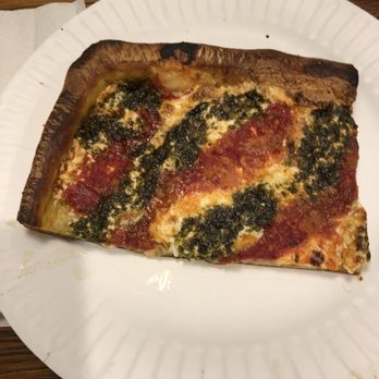 Johnny Napkins - Grandma slice!! - Pizza Near Me - Union, New Jersey