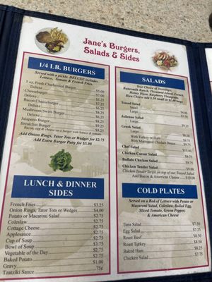 Menu photo 4 Jane's Diner Binghamton, NY Menu photo 4 Jane's Diner Binghamton, NY