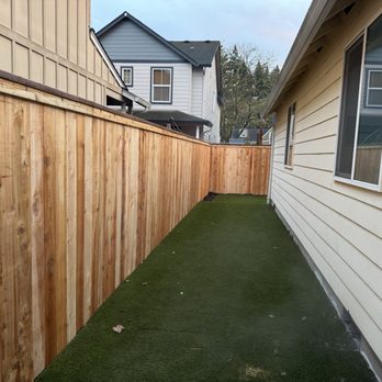 Yto exteriorsllc - The "pretty" side of the fence in the Leavenworth style with cedar - Fences & Gates Near Me Yto exteriorsllc - The "pretty" side of the fence in the Leavenworth style with cedar - Fences & Gates Near Me