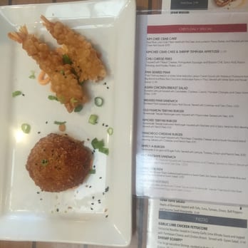 Da Kitchen Maui - Kimchee crab cake and shrimp tempura awesome!! - Hawaiian Near Me - Kihei, Hawaii Da Kitchen Maui - Kimchee crab cake and shrimp tempura awesome!! - Hawaiian Near Me - Kihei, Hawaii