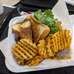 Garden Café - BLT with waffle fries
