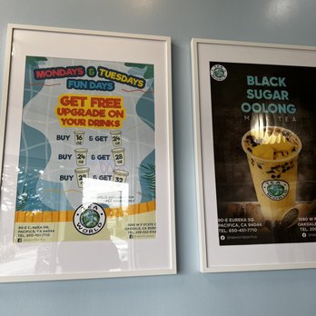 Tea World - menu - Bubble Tea Near Me - Pacifica, California