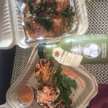 Trilogy Sanctuary - Spring rolls..already dug in and spaghetti and meatballs - Juice Bars & Smoothies Near Me - La Jolla, California Trilogy Sanctuary - Spring rolls..already dug in and spaghetti and meatballs - Juice Bars & Smoothies Near Me - La Jolla, California