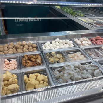 Mala Town - Seafood and Seafood Balls counter - Hot Pot Near Me - Edison, New Jersey