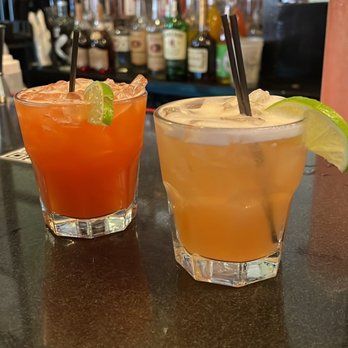 Melba's Restaurant - Strawberry spicy margarita and regular spicy margarita - Southern Near Me - New York, New York Melba's Restaurant - Strawberry spicy margarita and regular spicy margarita - Southern Near Me - New York, New York