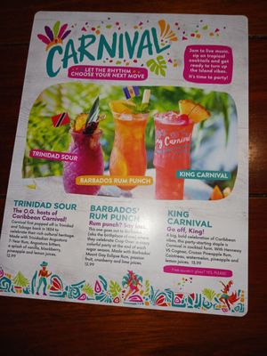 Menu photo 1 Bahama Breeze Altamonte Springs, FL
