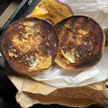 McDonald's - Burned bagel - Fast Food Near Me - Gonzales, California McDonald's - Burned bagel - Fast Food Near Me - Gonzales, California