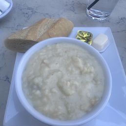 Bowl of clam chowder Bowl of clam chowder