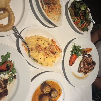 Arroyo Chop House - Lobster Mashed Potatoes and Scallops Wrapped with Pancetta - Steakhouses Near Me - Pasadena, California