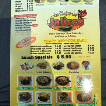 Taqueria Rincon De Jalisco - menu - Mexican Near Me - Houston, Texas Taqueria Rincon De Jalisco - menu - Mexican Near Me - Houston, Texas