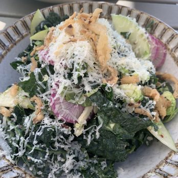 Gold Finch - Kale + Shave Brussels Sprout + Green Apple Salad - Delis Near Me - San Diego, California Gold Finch - Kale + Shave Brussels Sprout + Green Apple Salad - Delis Near Me - San Diego, California