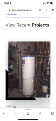 Access plumbing and heating Logo
