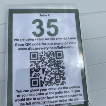 Duesterbeck's Brewing Company - Very smart - digital menus during coronavirus - Breweries Near Me - Elkhorn, Wisconsin