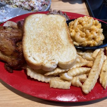 Sonny's BBQ - 3 meat combo - Barbeque Near Me - Sanford, Florida Sonny's BBQ - 3 meat combo - Barbeque Near Me - Sanford, Florida