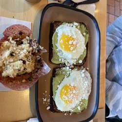 Bobo's Cafe - Goat avocado toast