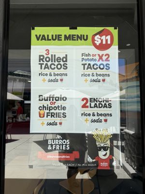 Menu photo 1 Burros & Fries Seal Beach, CA Menu photo 1 Burros & Fries Seal Beach, CA
