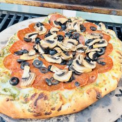 Rolling Dough Pizza - Love buying their dough for home made pizza.