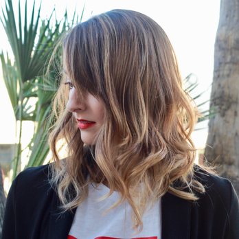 Blanc Noir Hairdressing - Full Balayage by Sierra - Hair Salons Near Me - Costa Mesa, California
