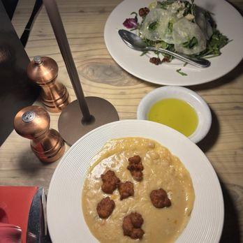 Luna Blu - Cannellini soup and pear salad - Italian Near Me - Tiburon, California