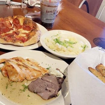 Stonefire Grill - Combinations Tri Tip Chicken Garlic Mashed Potatoes Pepperoni 7 inch. - Salad Near Me - Torrance, California Stonefire Grill - Combinations Tri Tip Chicken Garlic Mashed Potatoes Pepperoni 7 inch. - Salad Near Me - Torrance, California