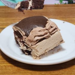 Pontiac Family Kitchen - Chocolate mousse cake. Best part of our meal.