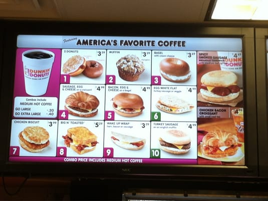 Menu photo 3 Dunkin' Cooper City, FL Menu photo 3 Dunkin' Cooper City, FL