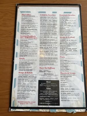 Menu photo 4 Flashback Diner Hallandale Beach, FL