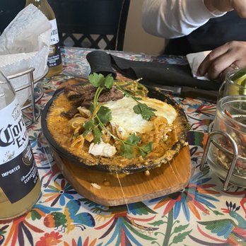 Super Antojitos - Champán Chilaquiles Con Huevo - Mexican Near Me - Orange, California
