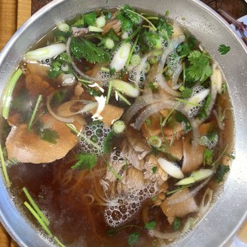 Caphe Banh Mi - House Noodle Soup (Regular) - Vietnamese Near Me - Alexandria, Virginia